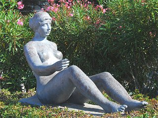 Aristide Maillol - Jeune Fille allonge / Foto: Ulrich Stckler